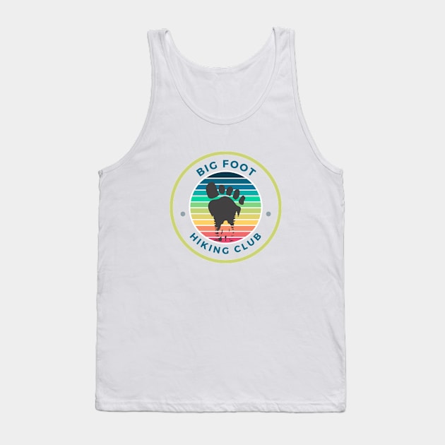 big foot sasquatch hiking club Tank Top by PSYCH90